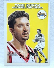 2000-01 Fleer Tradition Toni Kukoc #25 Chicago Bulls