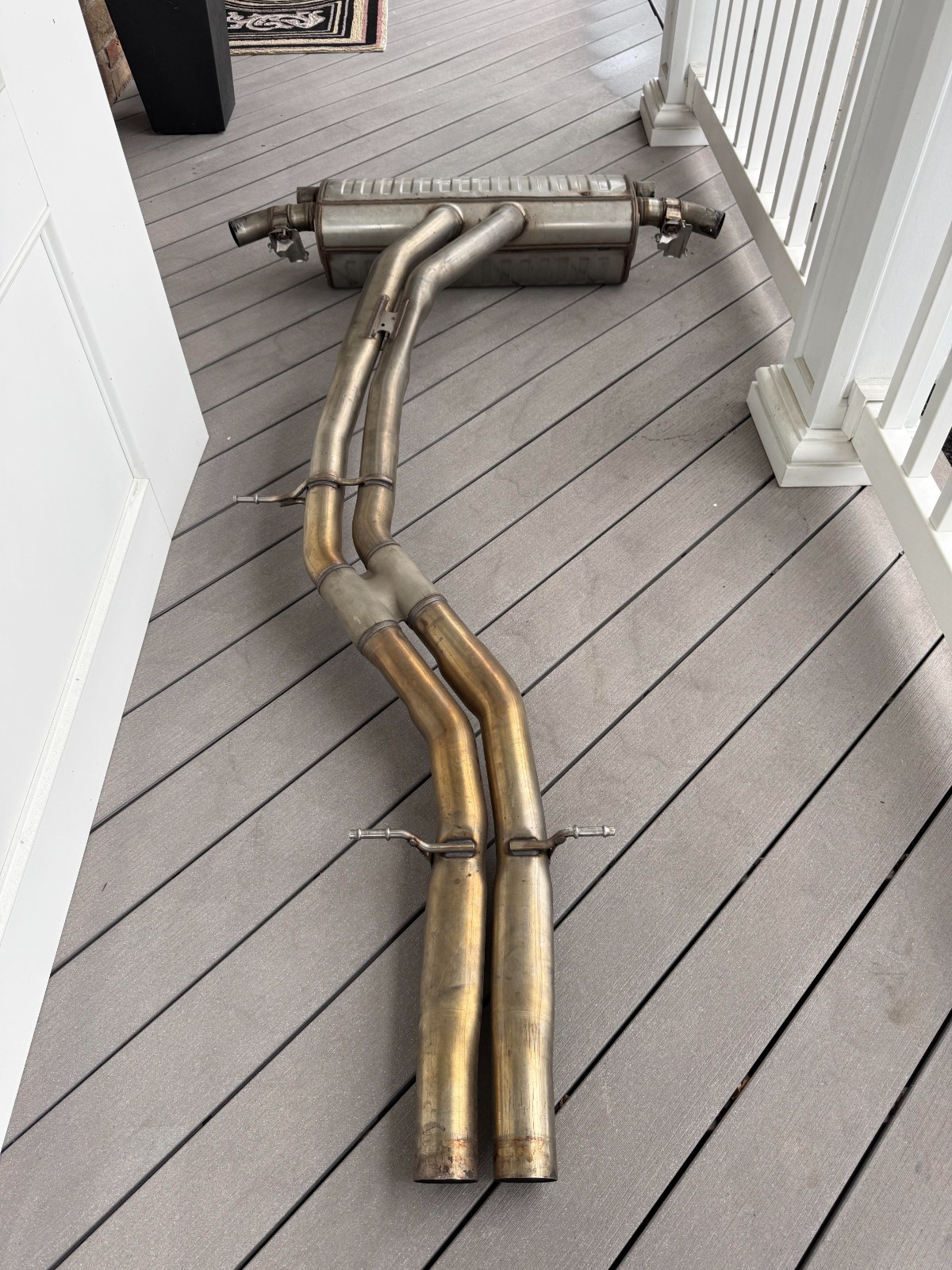OEM Lamborghini Urus Exhaust System 2019–2022 – Complete Catback - No Tips