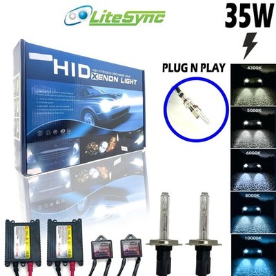 H7 H7R Xenon HID Umbausatz Slim 35W Budget Canbus für Hyundai Elantra
