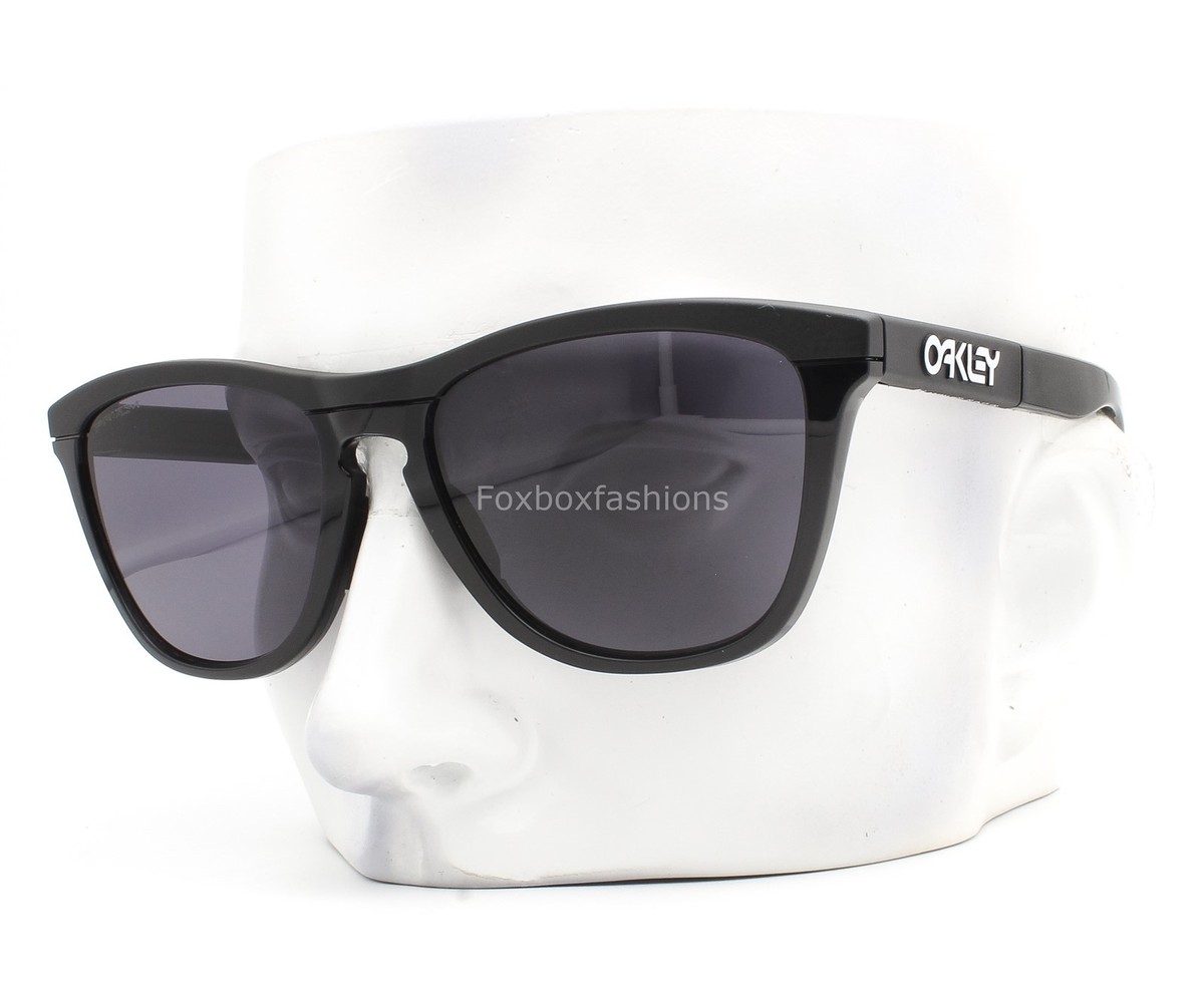 Oakley Frogskins OO9284-1155 Sunglasses Matte Gloss Black Prizm