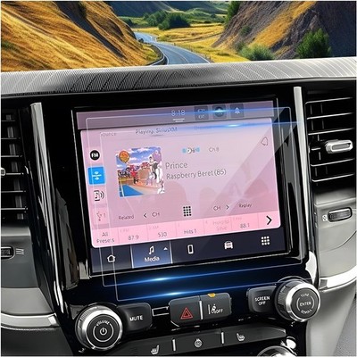 Car Screen Protector Tempered Glass for Dodge Ram 1500 2013 2026 Uconnect 5 Nav