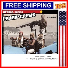 1/35 Resin Figure Assembled Model Kit Modern Military Miniature African Soldi...