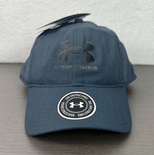 Under Armour Men's Gray Baseball Cap/Hat Adjustable Strap ISO-Chill OSFM NWT