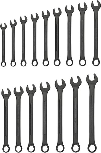 03575A Jumbo Combination Wrench Set | 16 Piece | MM | 6 mm to 32 mm | Raised ...