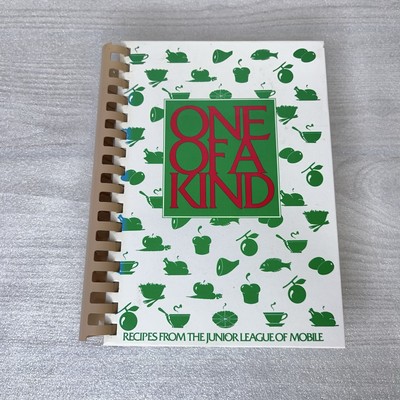 ONE OF A KIND Cookbook, Recipes from the Junior League of Mobile, AL *READ