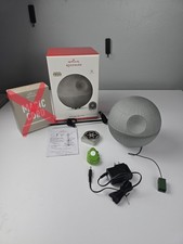 Hallmark Keepsake Star Wars Death Star Tree Topper Used Once Euc