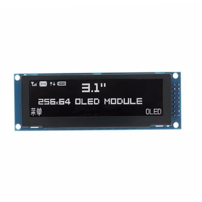 3,12  OLED-Display 256x64 SSD1322 Treiber Grafik-LCD- Parallel/SPI1531