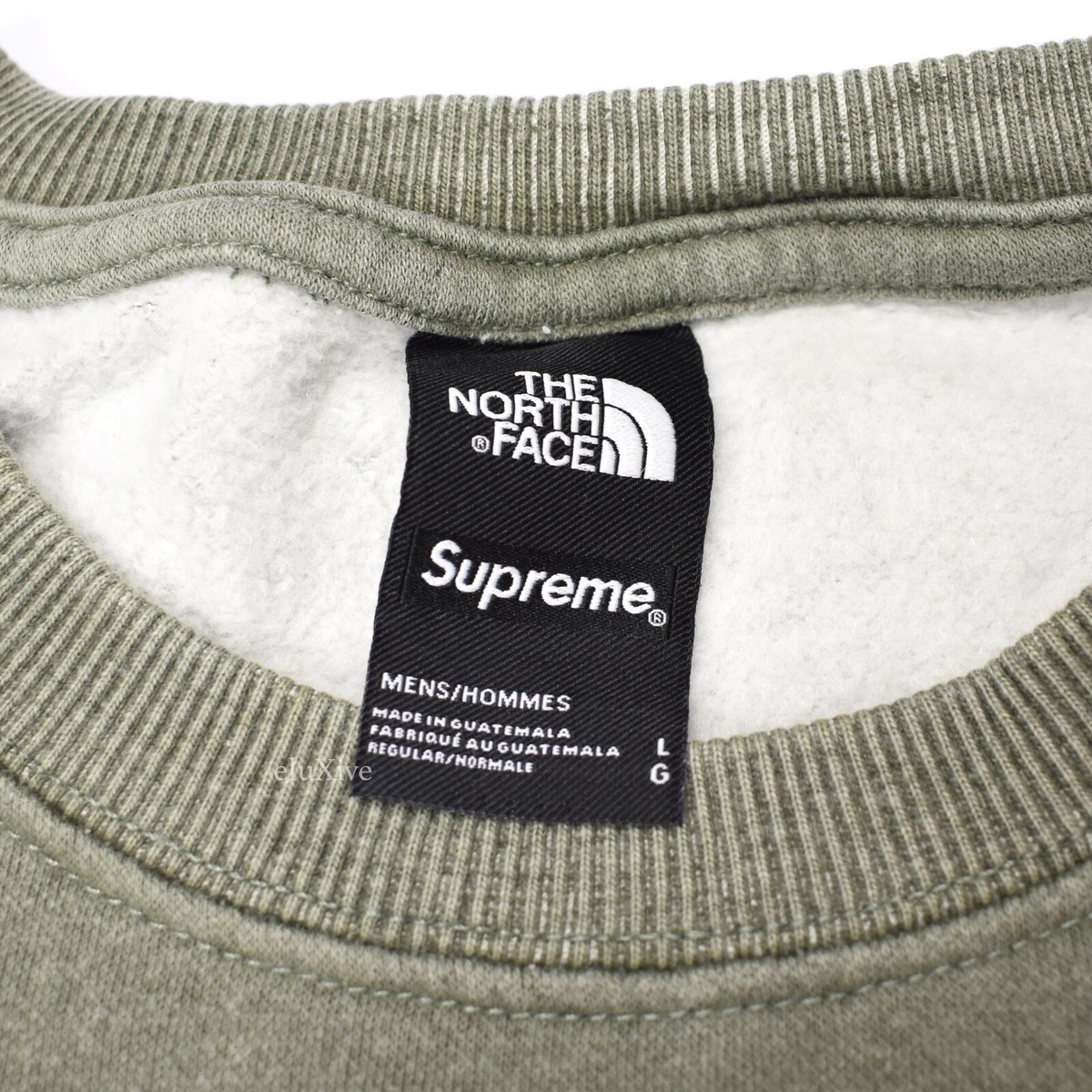 NWT Supreme NY The North Face Pigment Print Logo Sweatshirt NWT Supreme NY The North Face Pigment Print Logo Sweatshirt