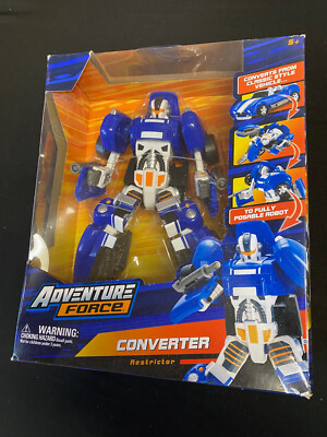 Adventure Force Converter Accelerator Car to Robot Transformer NEW