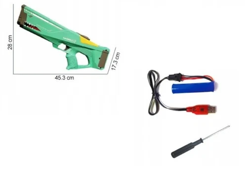 Electric Pitcher Water Gun Blaster Soaker Kids Children Pool Outdoor Play Toy - Picture 3 of 8