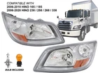 Headlight fits Hino 2006 - 2020 238 258 268 338 165 185 with Bulb Pair