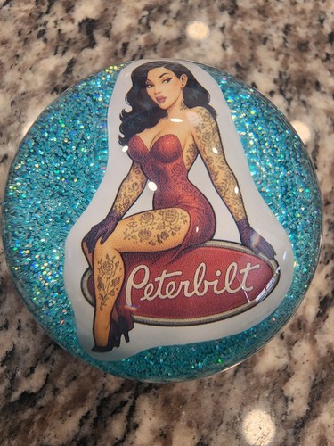 Peterbilt Shift Knob Pool Ball Custom Shifter Knob, Hot Rod, Rat Rod, Mooneyes - Picture 5 of 7