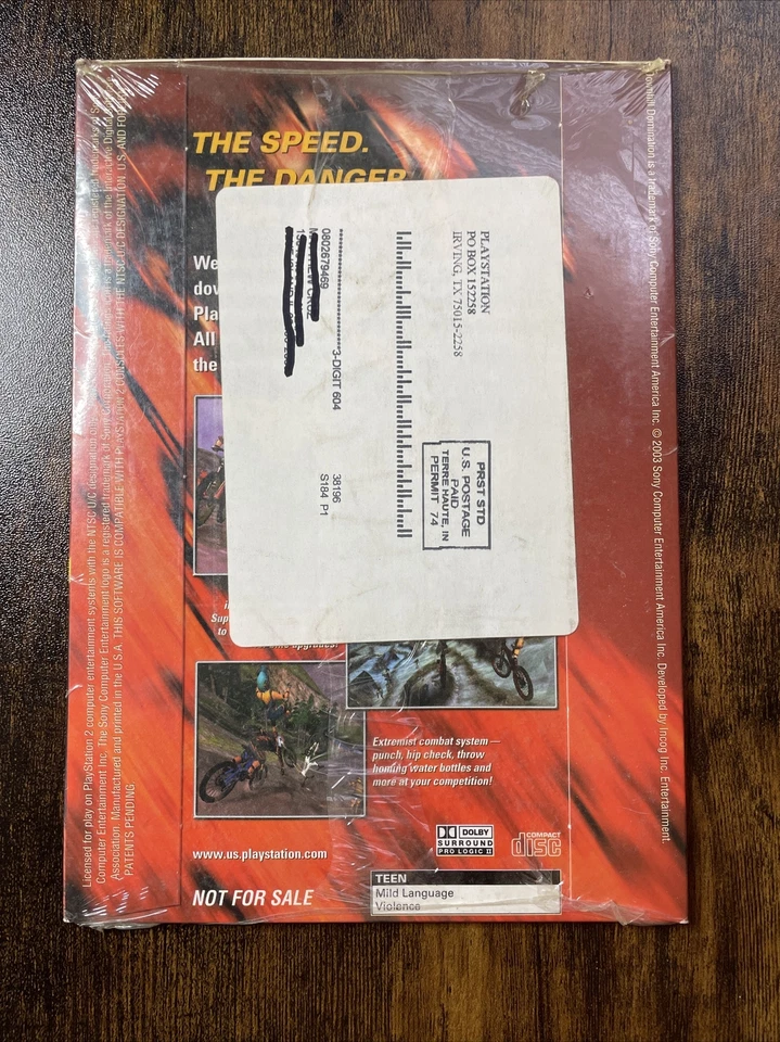 Downhill Domination PlayStation 2 PS2 DEMO Disk Promo NFR NEW Factory Sealed - Image 2 of 2