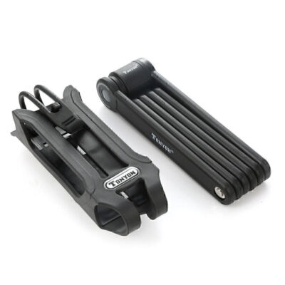 HIPARK Faltschloss Fahrrad 100cm - Hochsicherheitsschloss Mit Halterung Für E-Bike & Fahrrad