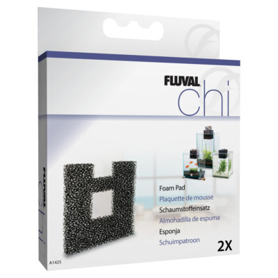 Fluval Chi I & II Ersatz Filterschaum 2 Stück Aquarien Filtermedien