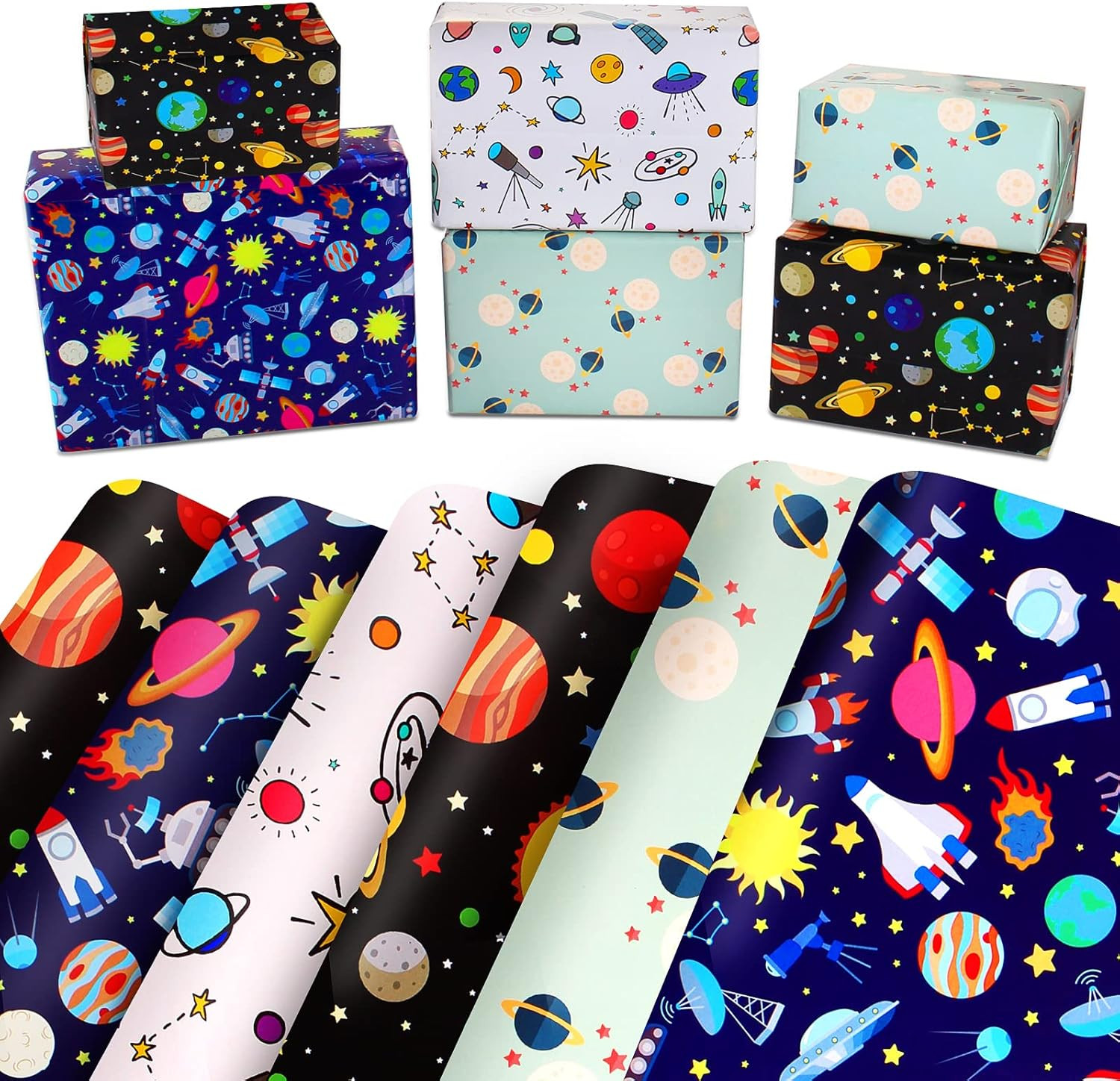 Birthday Wrapping Paper For Boys Girls,gift Wrapping Paper