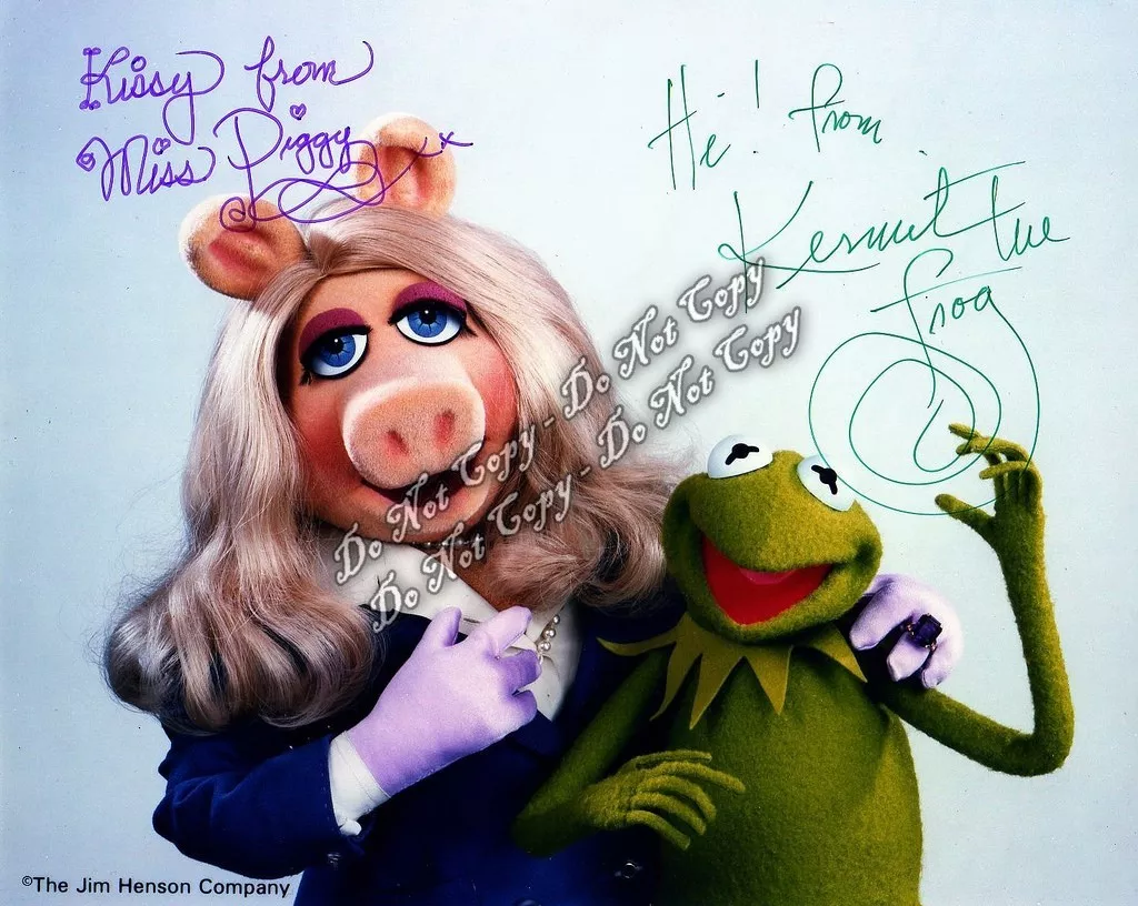 Miss Piggy Portrait Print the Muppets 