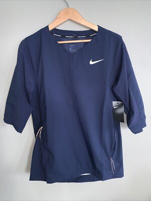 nike windbreaker crew neck