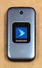 Samsung SPH-M400 - Gray and Black  Sprint  Rare Cellular Flip Phone - No Back