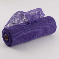 10" X 10 YDS PURPLE FABRIC MESH