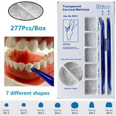 Dental Transparent Cervical Matrice Filling Materials Gingival Retractor Matrix