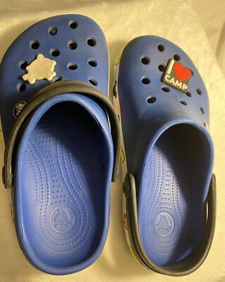 Boys crocs Micky Mouse size J 3 Blue