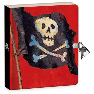 Peaceable Kingdom Piraten Schloss und Schlüssel Tagebuch