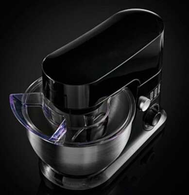 4L Elektrischer Ständermixer 600W Maschine Mischschüssel Teig Haken Kuchenmaschine 6 Geschwindigkeiten  