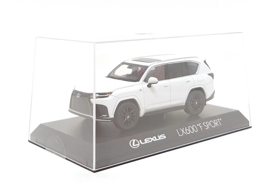 Стеклянные хлопья Kyosho 1:43 Lexus LX600 F Sport in White Nova - Изображение 2 из 4