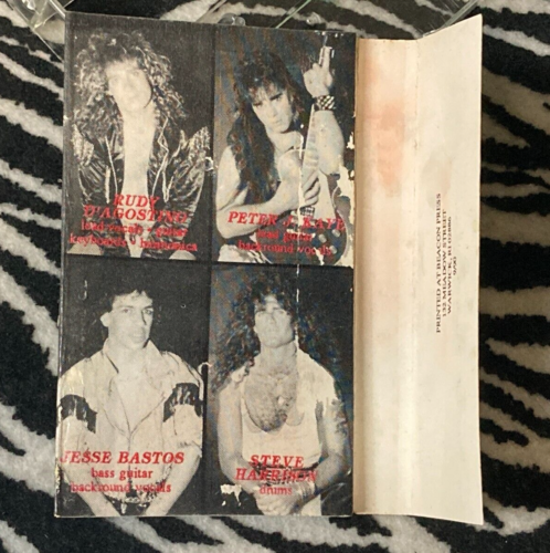 THE DOLLS "Jealous Heart" DEMO TAPE RARE 1990 HAIR METAL GLAM ROCK AOR CASSETTE! - Picture 8 of 8