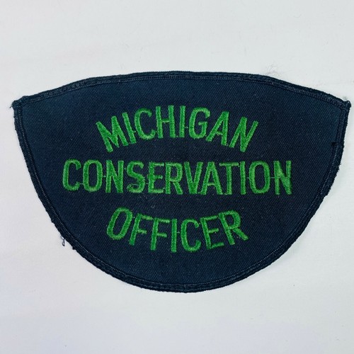 Michigan Conservation Officer MI Patch A6B EBay