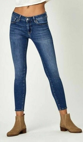 NWT Mavi Jeans Adriana Indigo Mid Rise Super Skinny Jeans Women's Size W24  L32 | eBay