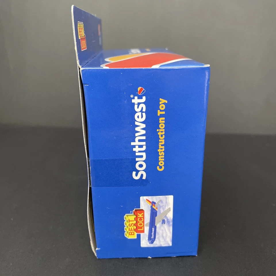 Avión Daron Southwest 62 Piezas Juguete de Construcción Bloques a Presión No. BL888-1 Foto 3 de 4