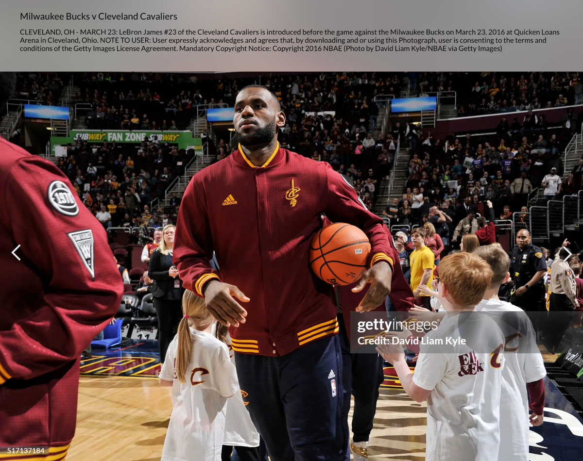 Cleveland Cavs Adidas Jacket Warmup NBA On-Court 2015-16 LeBron