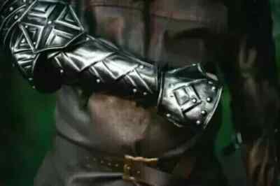 Medieval Blackened Dwarven Pauldron Shoulder Armor LARP Knight HalloweenCostume