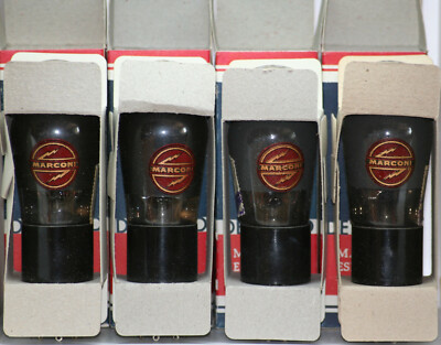 6F6G MARCONI MATCHED QUAD Tube Valve 6F6 349a western electric we