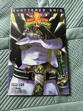 Mighty Morphin Power Rangers #25 WHITE RANGER VARIANT COVER BOOM! STUDIOS
