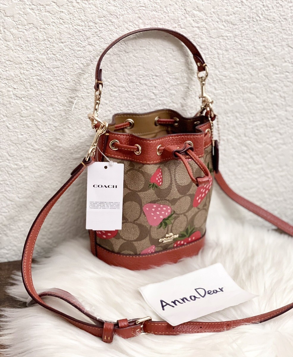 バッグ Coach Mni Signature Turnrock mini Pouch Coach Mni Signature Turnrock mini Pouch（Rare COACH