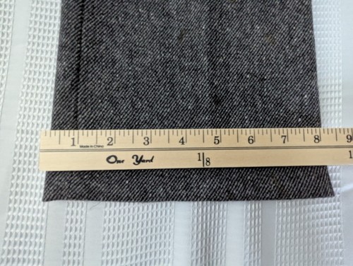 Banana Republic The Martin Fit Lined Wool Blend Slacks Pants Gray Plaid Sz 0 EUC - Picture 19 of 19