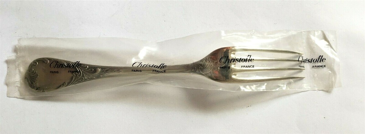 Couvert Christofle Modèle Marly - Fourchette Et Petite Cuillère - Argenté - Neuf Sous Blister