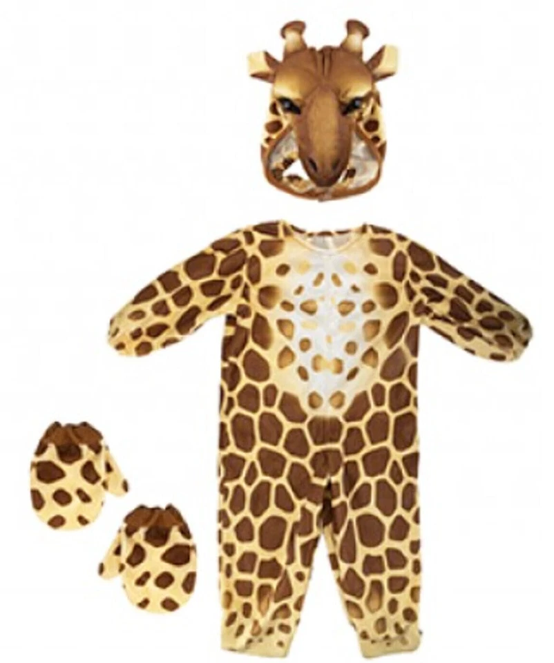 Children's Tiger Costume Kids Halloween Animal Fancy Dress Book Week Day Outfit - Image 4 of 4