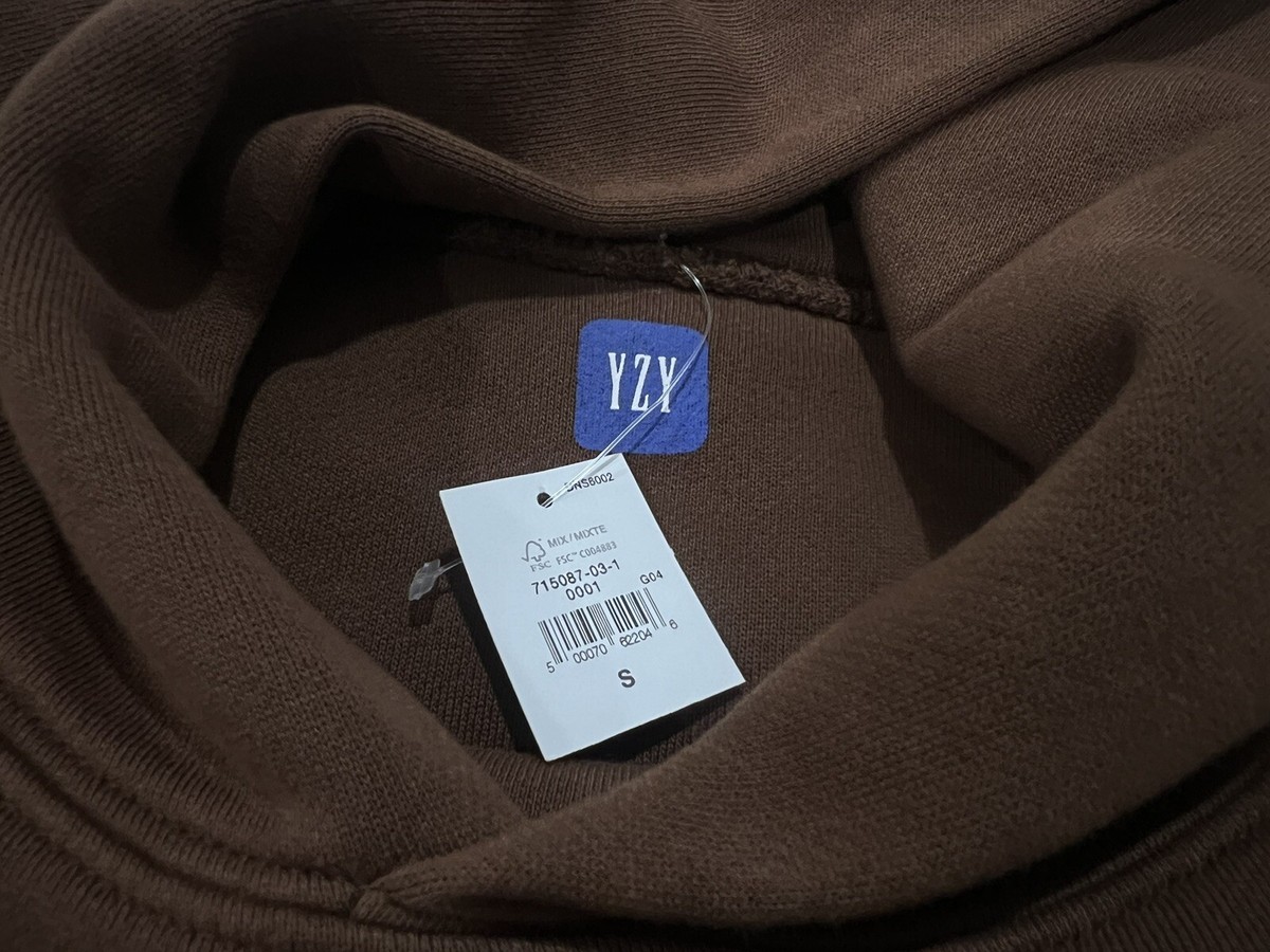 最終値下げ　yeezy gap パーフェクトフーディー　ブラウン Double_Layer_Hoodie_Brown_2_Fr