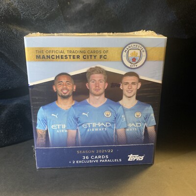 Topps Manchester City 21/22 - Team Set Box