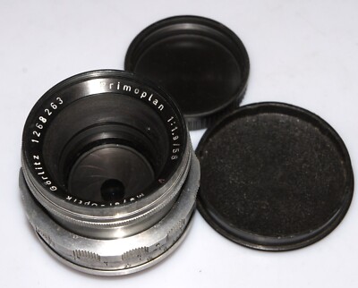 Meyer-Optik Gorlitz Primoplan 1.9/58 M42 mount red V 14 blades | eBay