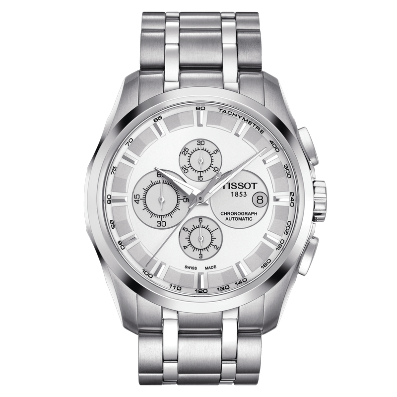 【訳あり】TISSOT ティソ クチュリエ T035627A クオーツ Tissot Couturier Men's Black Watch - T035627A for sale