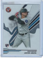 Jacob Amaya 2024 Topps Pristine #171 RC Miami Marlins
