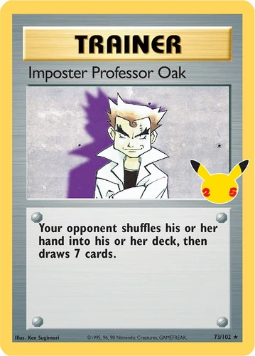 Imposter Professor Oak 73/102 Celebrations: Classic Collection