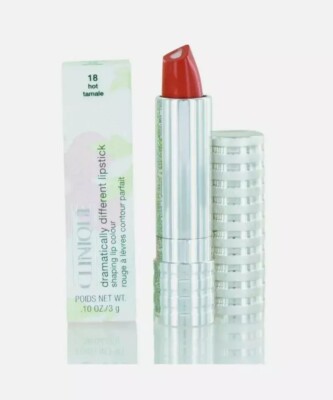 Clinique Dramatically Different Lipstick #18 Hot Tamale 0.1 oz/3g