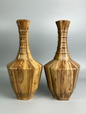 Beautiful Chinese Wood grain glaze porcelain vases