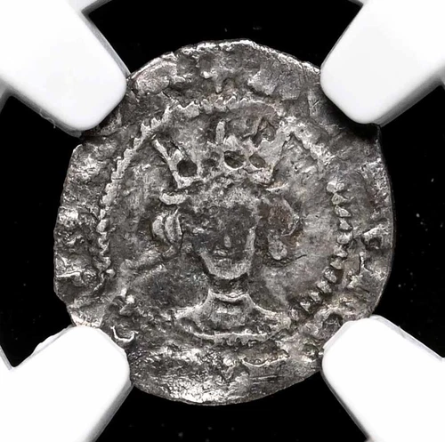 ENGLAND. Henry VI. 1422-1461. Silver Halfpenny, S-1884, NGC VF Details